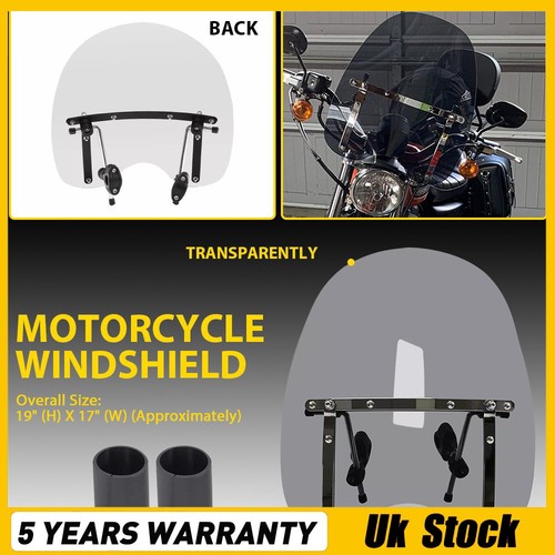 Large motorcycle windshield - large,