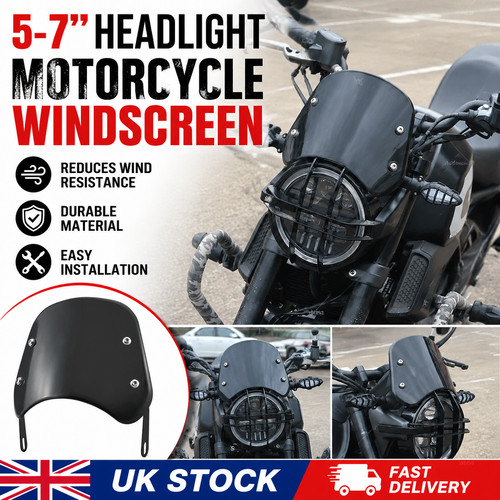 Motorcycle windshield front - windshield,
